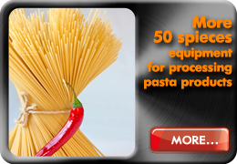 50 spieces equipment for processing pasta products