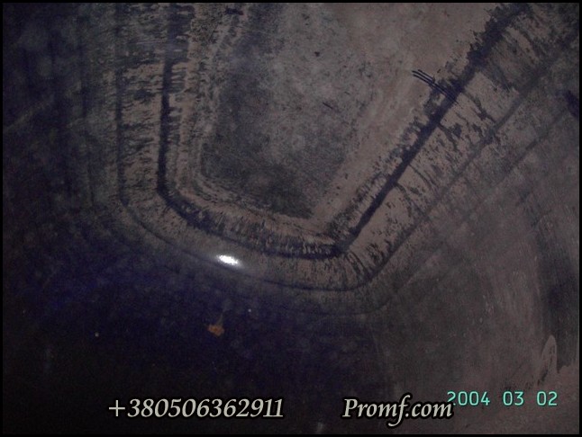 Резервуар 50 м3 эмалированный горизонтальный Полтава синяя эмаль, фото 2