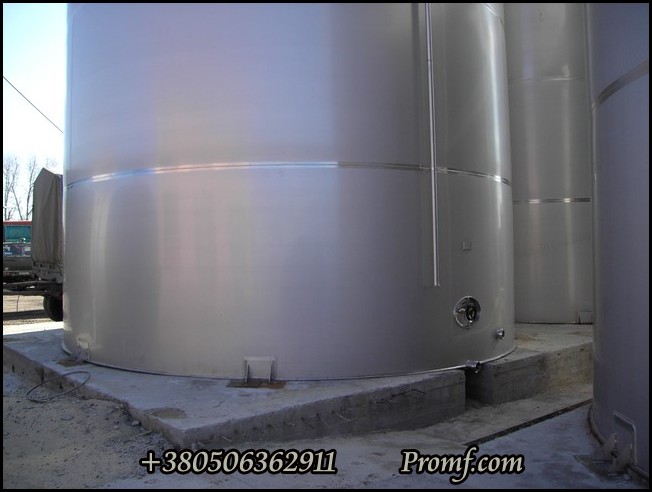 Резервуары для жидких веществ до 20000 м3 нержавеющая сталь, фото 1