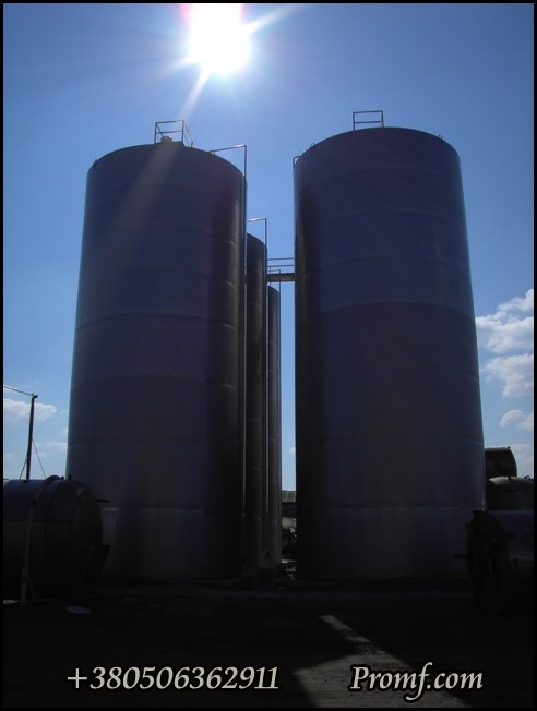 Резервуары для жидких веществ до 20000 м3 нержавеющая сталь, фото 3