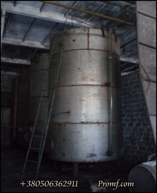 Резервуары вертикальные, 20 м.куб., нержавеющая сталь, фото 1