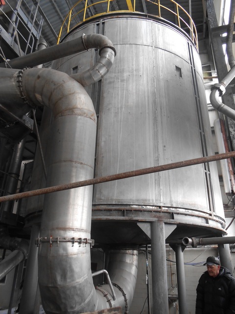 Installing spray drying A1-CFP-500 with vacuum evaporation installation Wiegand 4000 (0076)