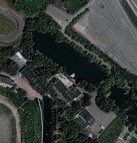 View of the complex from the satellite