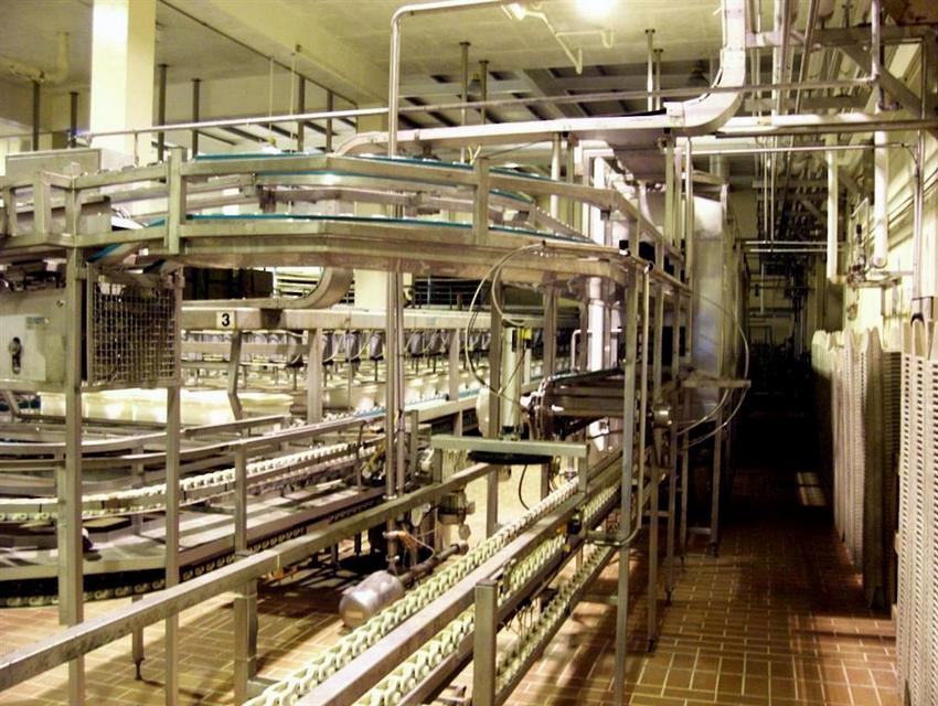 Complete cheese processing line (180912)
